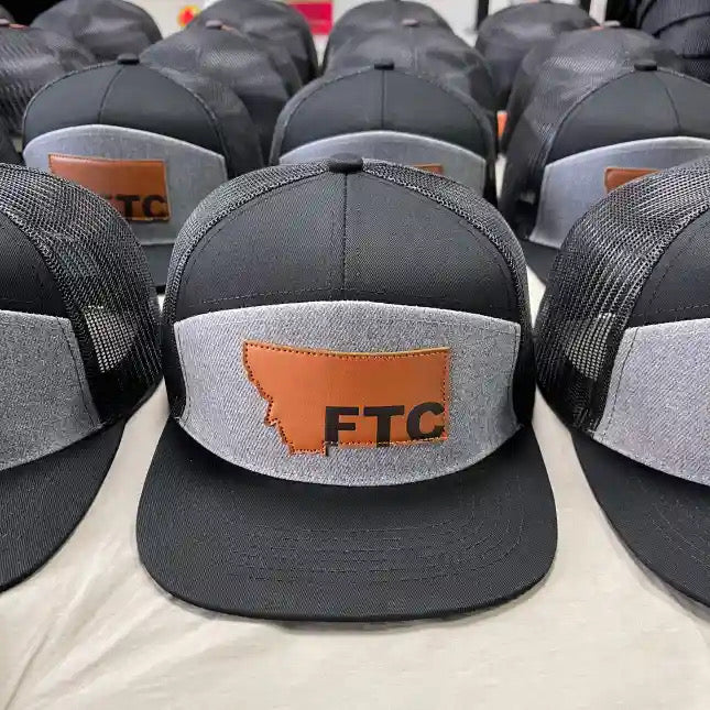 Hat FTC Leather Patch Snapback