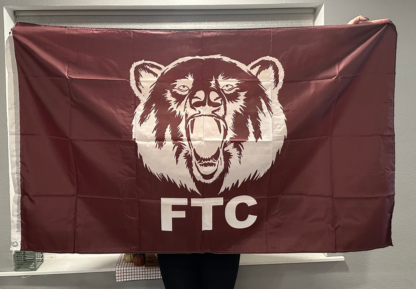 Flag Bear Logo Large 3x5