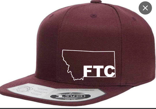 Hat State Logo Snapback Flat Bill