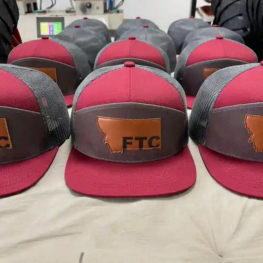 Hat FTC Leather Patch Snapback